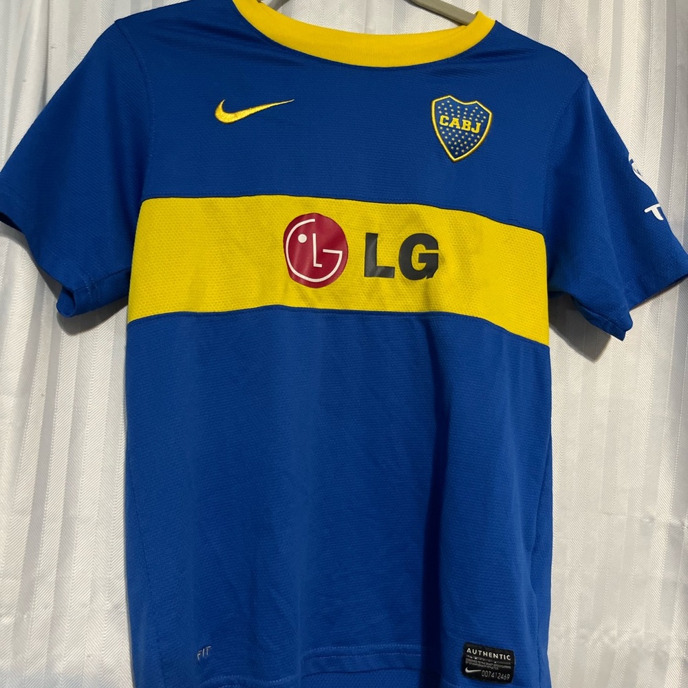 Nike Kids Blue and Yellow Jersey